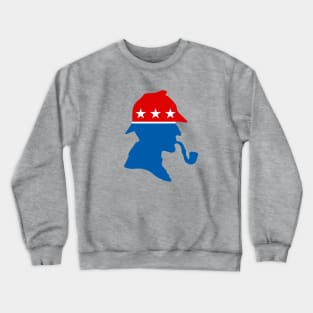 Sherlock Holmes Political parody Crewneck Sweatshirt